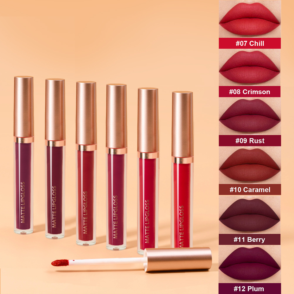 Matte Lip Gloss - Long Lasting Color