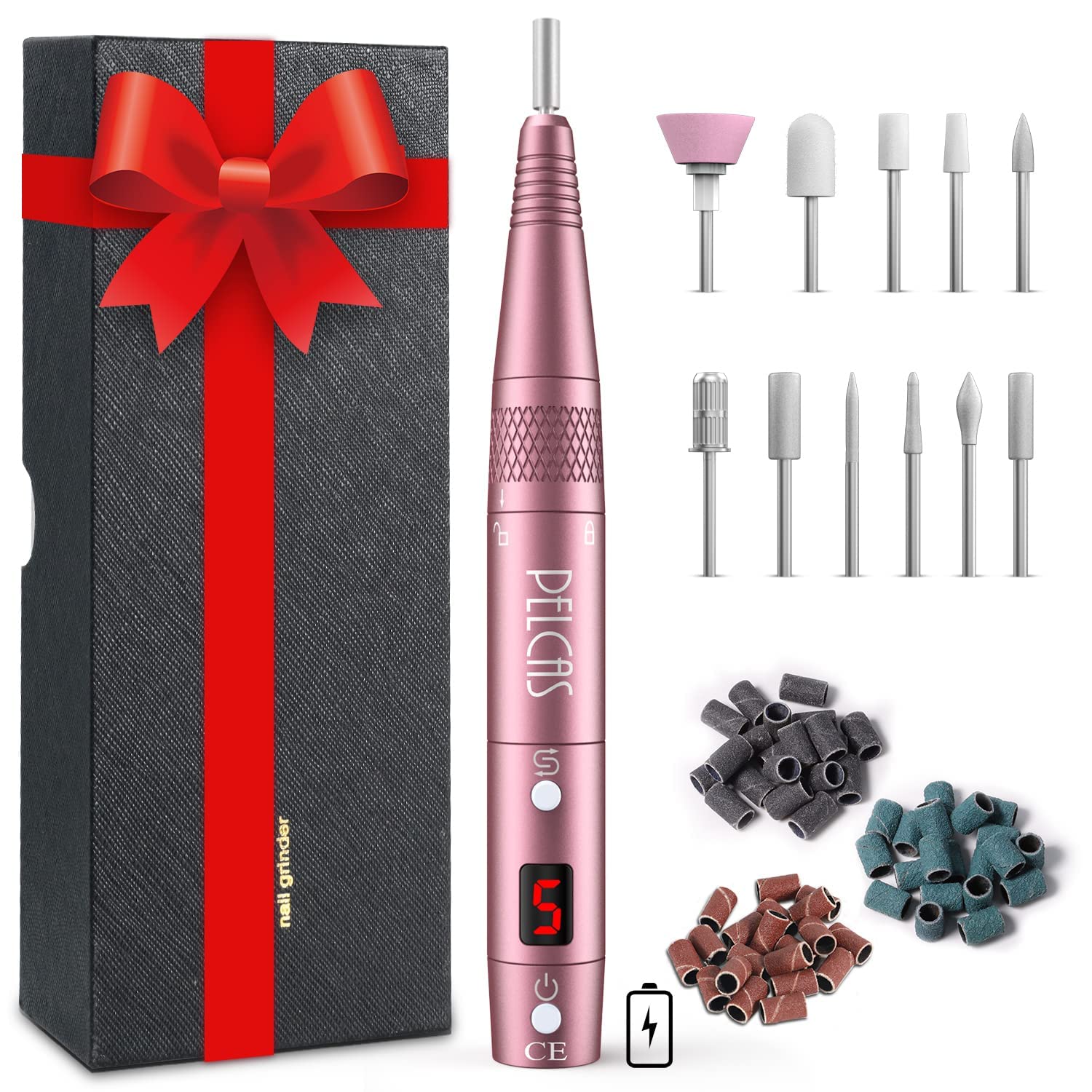 Cordless Electric Nail Drill — 20000 RPM Professional Kit