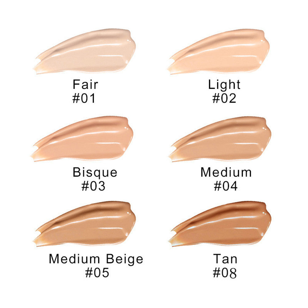 Matte Waterproof Liquid Foundation - 8 Shades