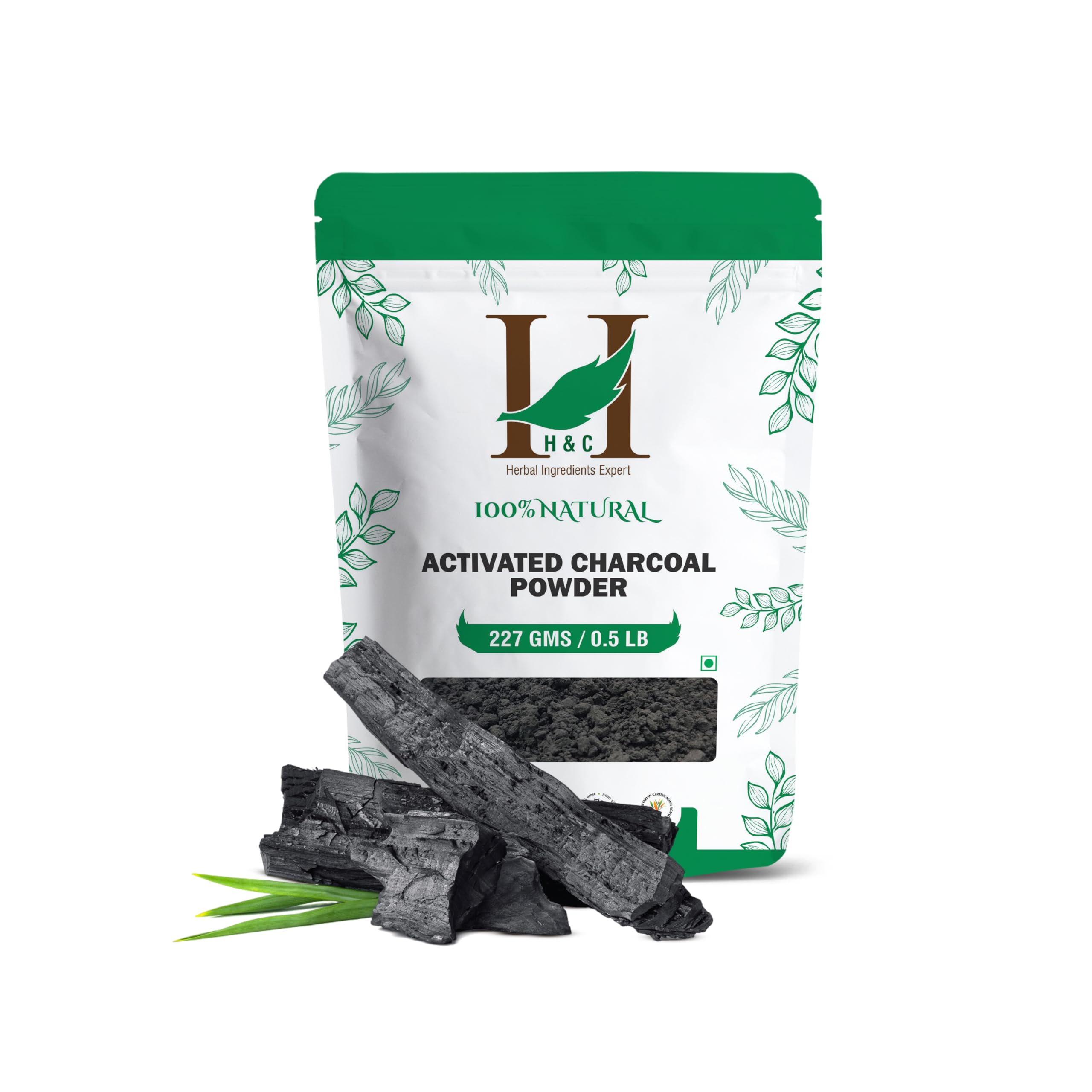 Activated Charcoal Powder -  Natural Teeth Whitening, 227g