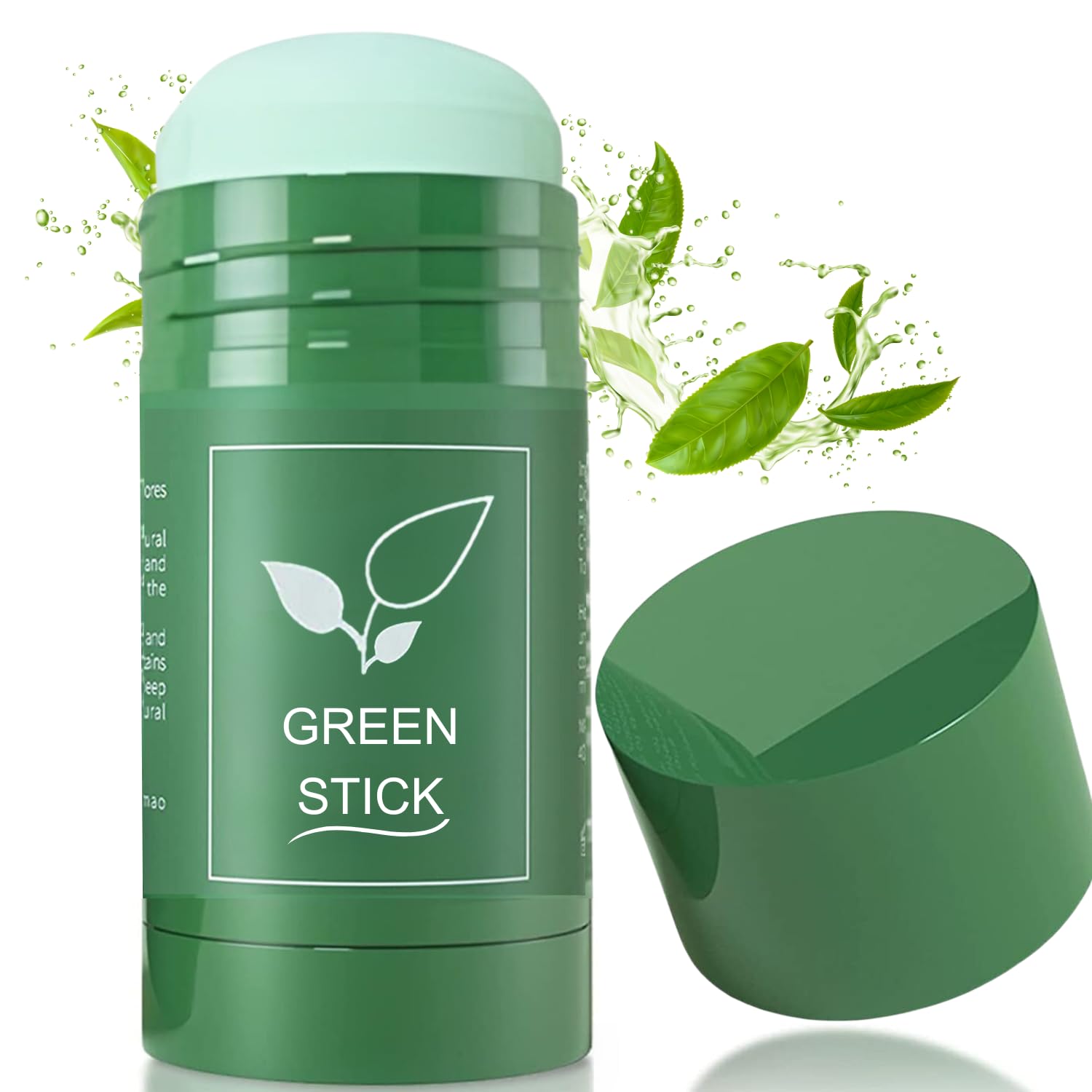 Green Tea Clay Stick Mask -  Blackhead Remover & Deep Pore Cleanser