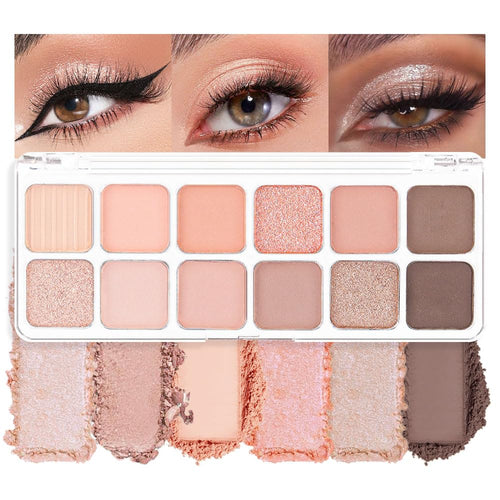 12-Color Nude Eyeshadow Palette