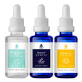 Anti-Aging Serum Trio Set -  Hyaluronic Acid, Retinol & Vitamin C