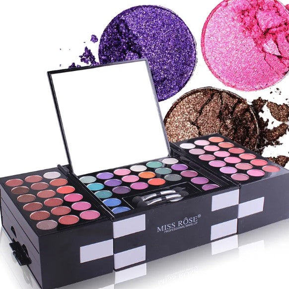 3-in-1 Eyeshadow Blush & Brow Palette