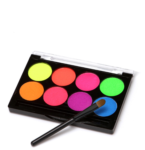 Neon Body & Face Paint Set