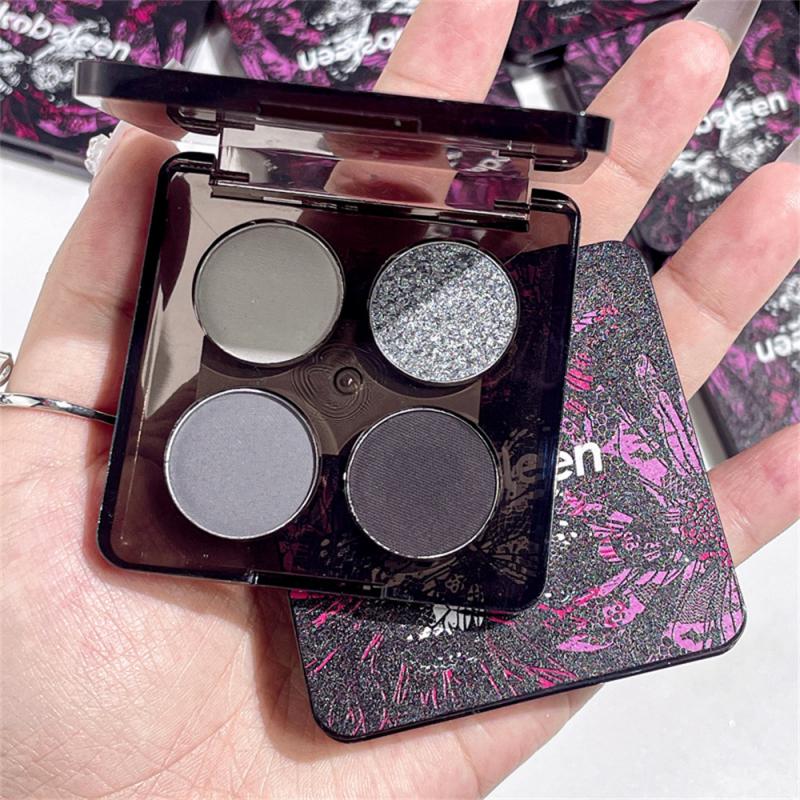 4-Color Pearlescent Eyeshadow Palette