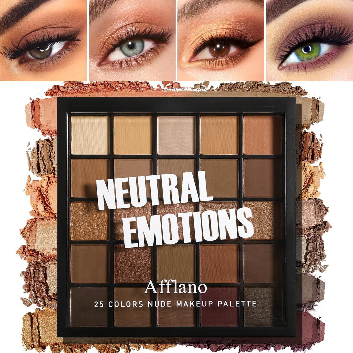 25-Color Nude Eyeshadow Palette
