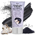 Charcoal & Pearl Peel-Off Face Mask -  Anti-Aging Detox Treatment