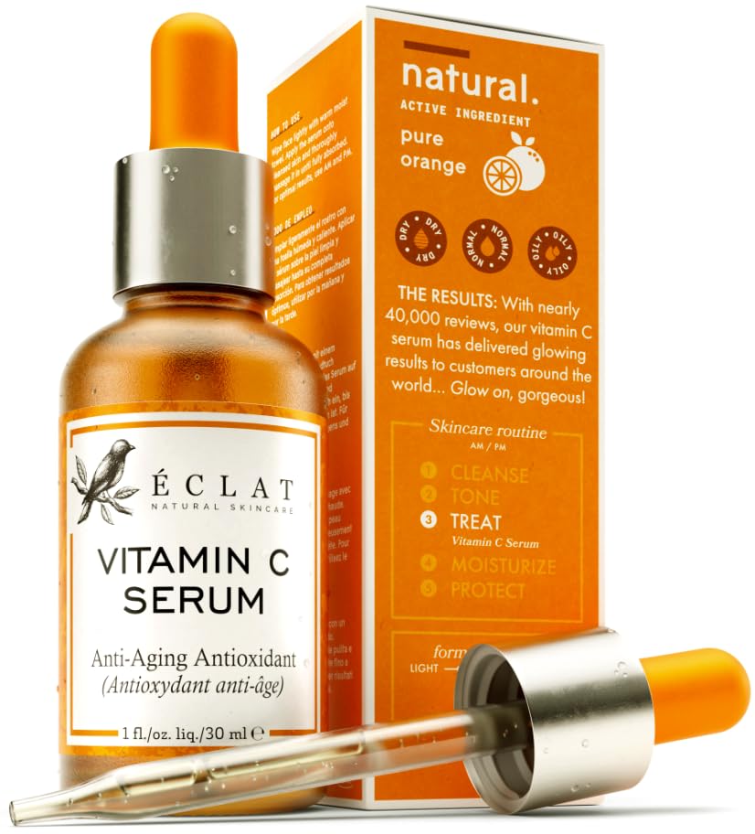 Vitamin C Face Serum -  Dark Spot & Anti-Aging Treatment with Hyaluronic Acid
