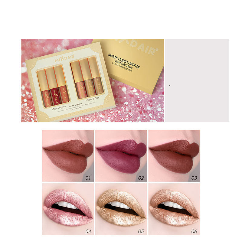 6-Piece High Shine Lip Gloss Set