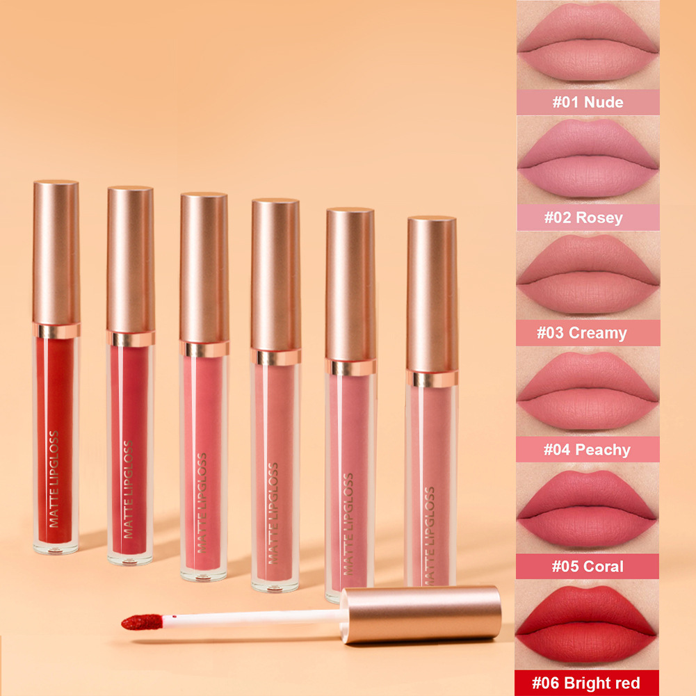Matte Lip Gloss - Long Lasting Color