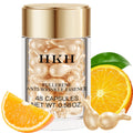 Vitamin C Anti-Wrinkle Serum Capsules - 48 Count with Retinol