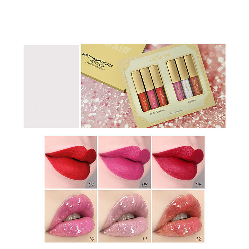6-Piece High Shine Lip Gloss Set
