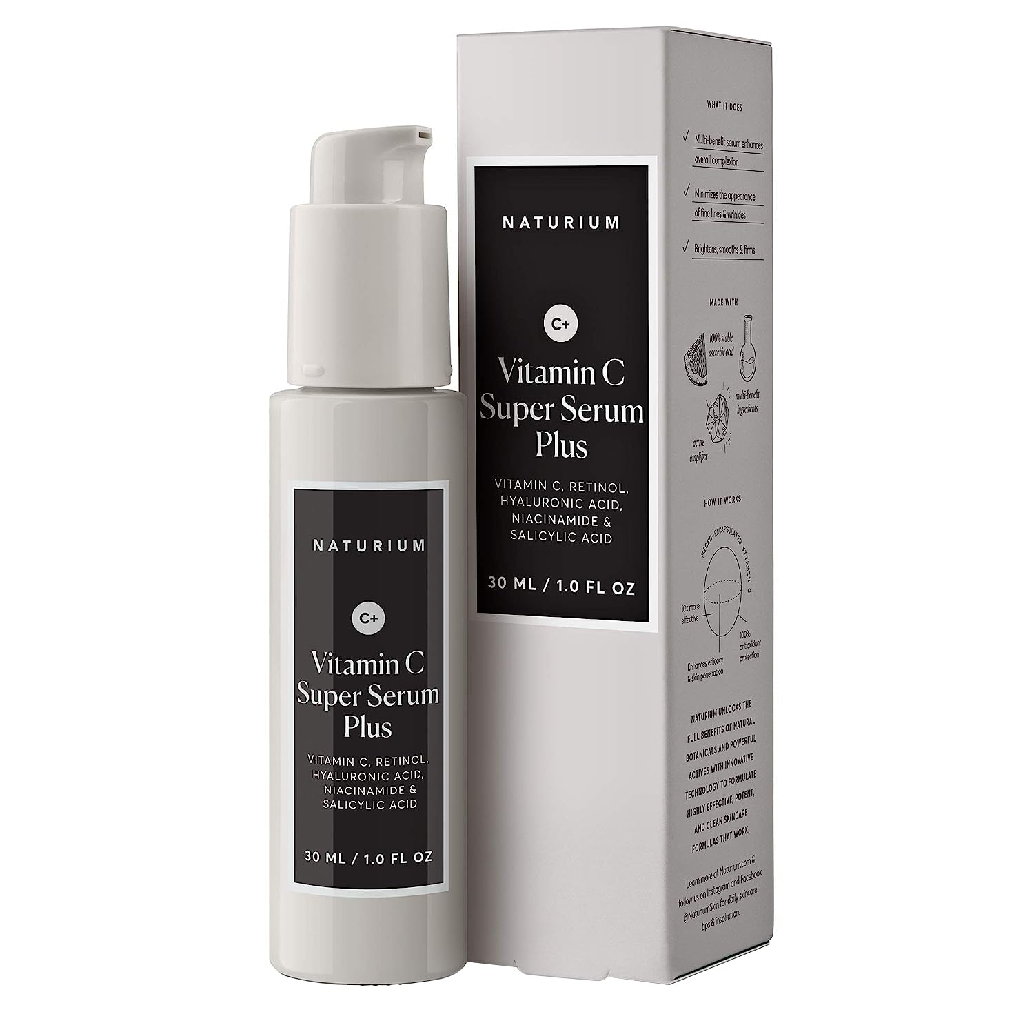 Vitamin C Super Serum - Retinol, Hyaluronic Acid & Niacinamide