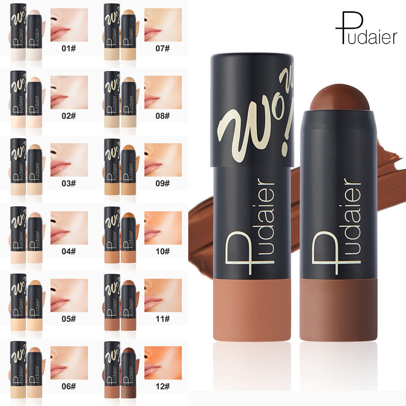 Matte Foundation Stick - Long-Lasting, Multiple Shades